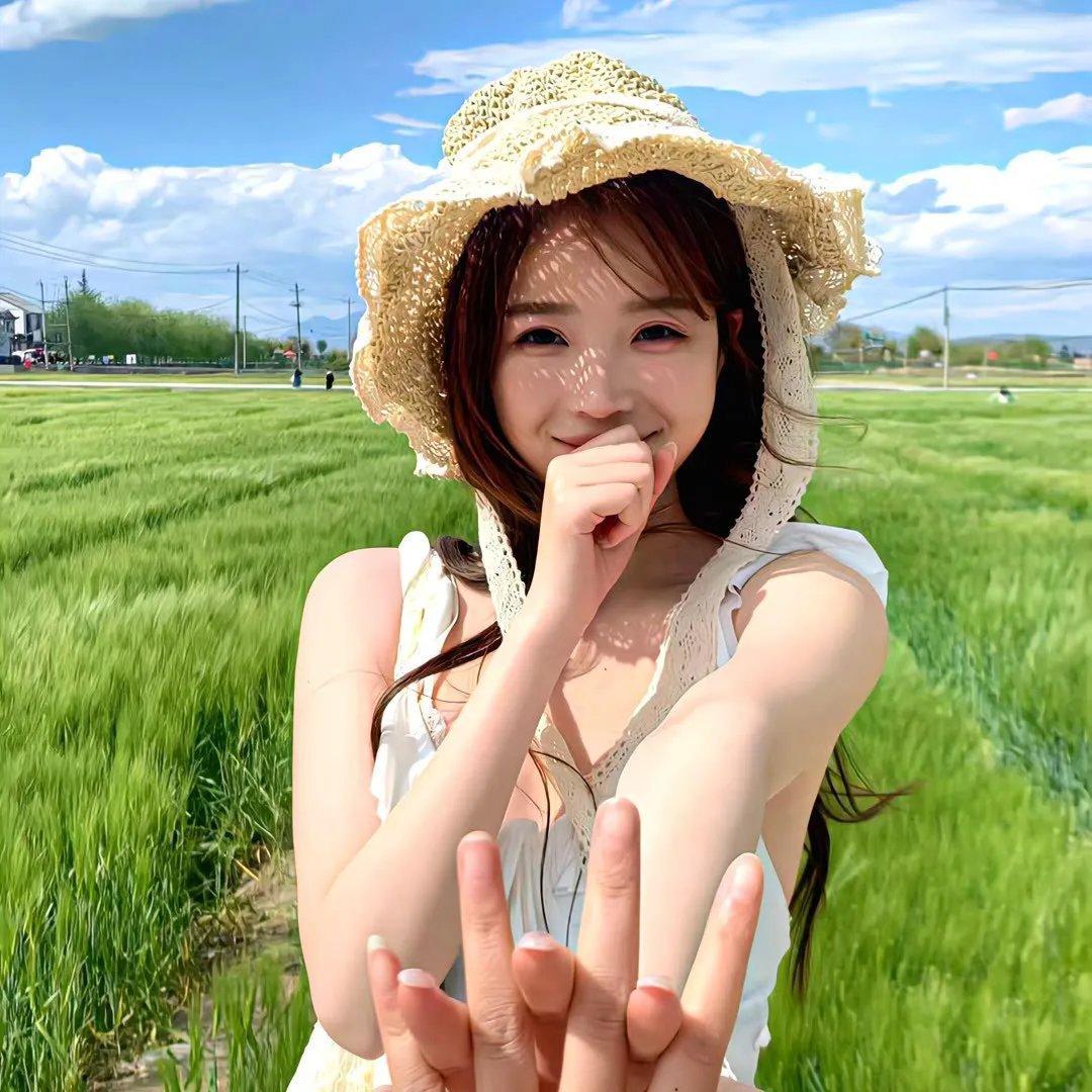 他的模样